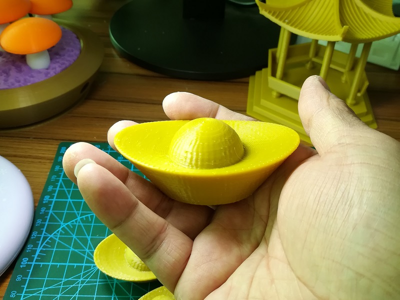 金元宝银子3D打印模型STL免费下载