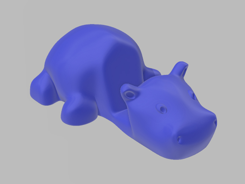 河马手机支架3D打印模型免费STL文件下载-深圳市博易特智能科技有限公司