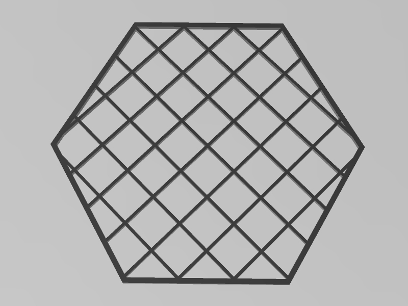 六边形盒盖/杯垫-格栅3D打印模型免费STL文件下载-深圳市博易特智能科技有限公司