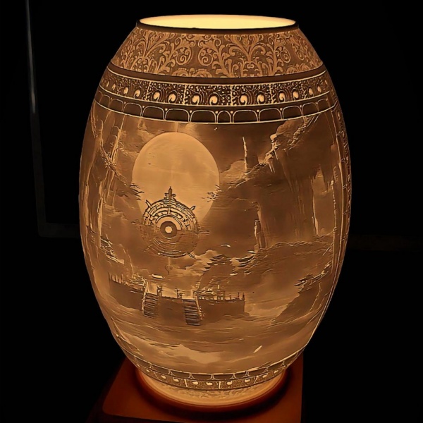 AI创意灯饰应用案例（AI023）_深山闲士原创灯饰系列